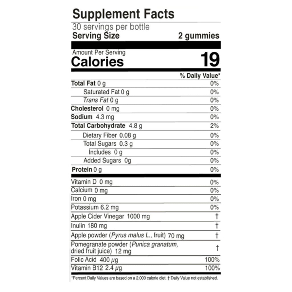 Apple Cider Vinegar Gummies